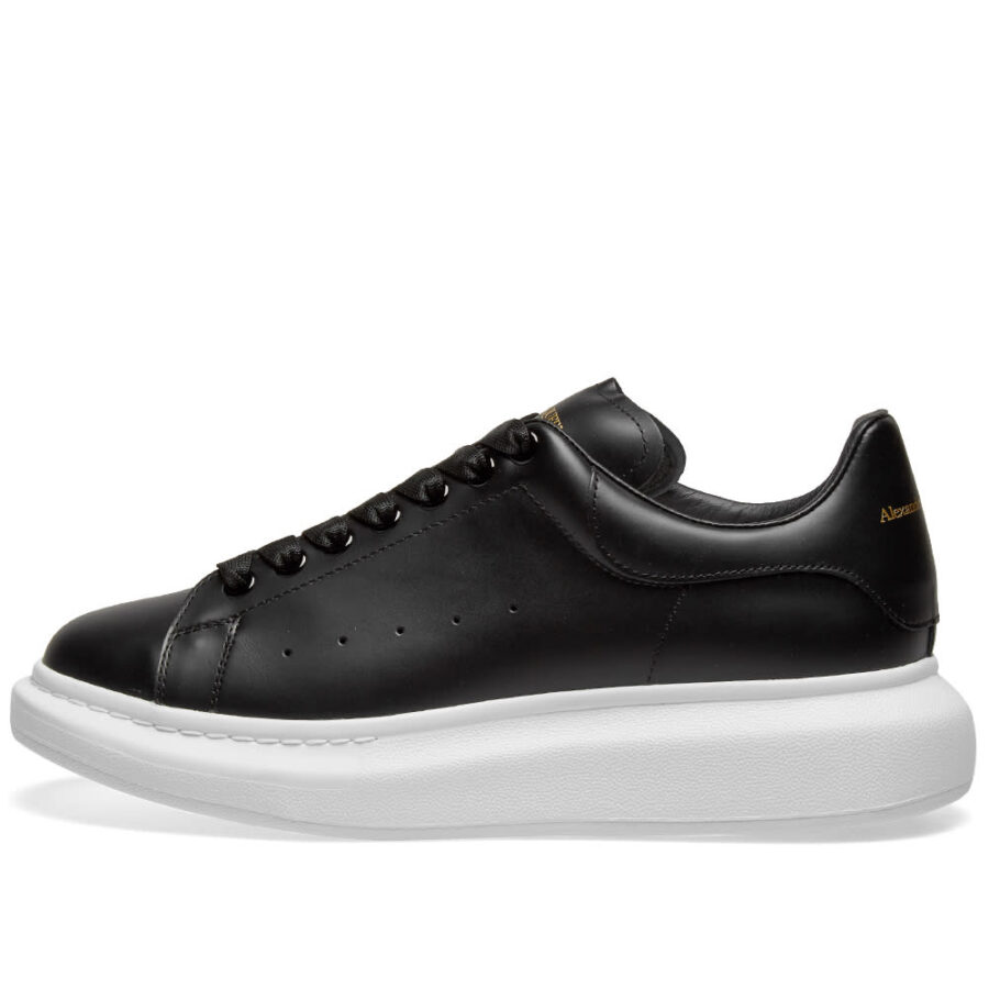 alexander mcqueen wedge sole knit sneaker