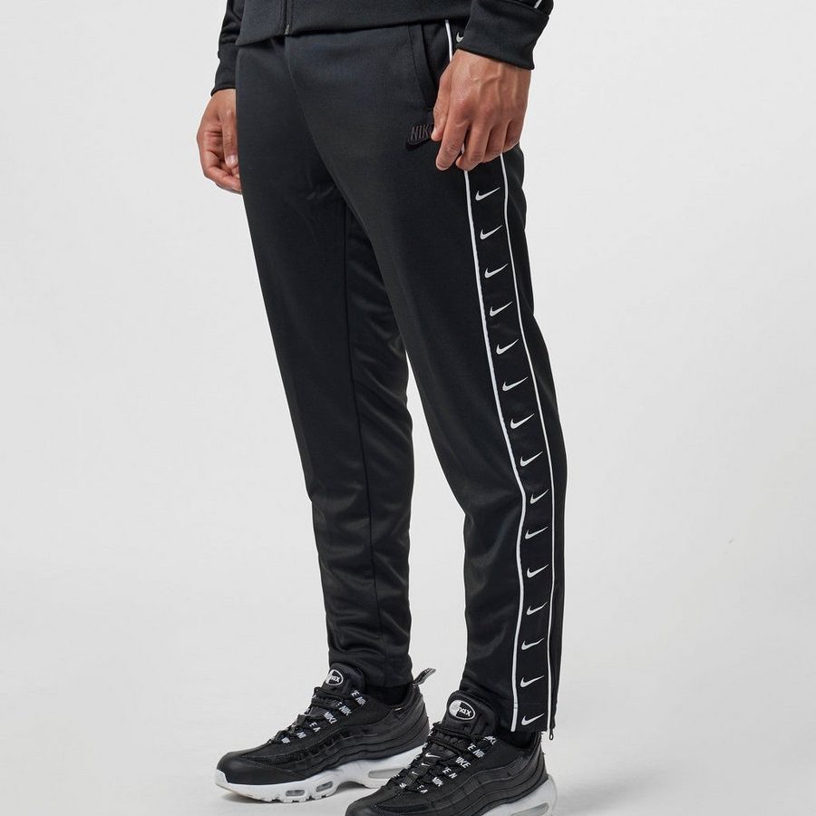 nike taped poly track pants