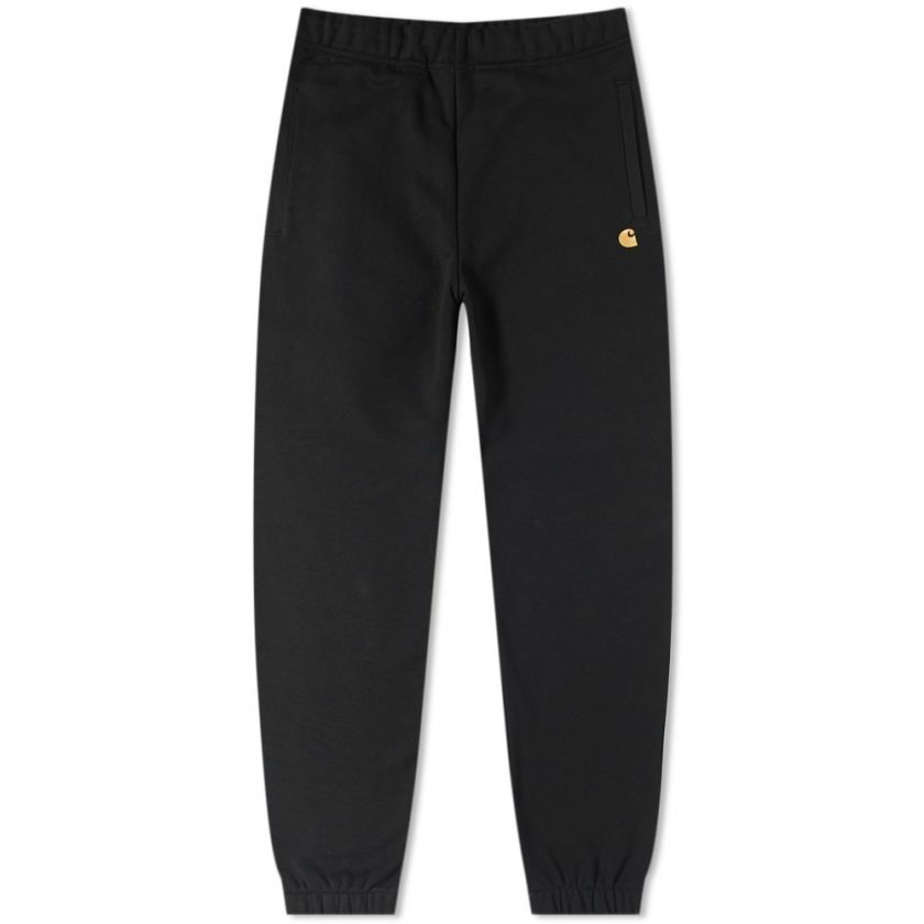 Carhartt Chase Sweatpants 'Black' | MRSORTED