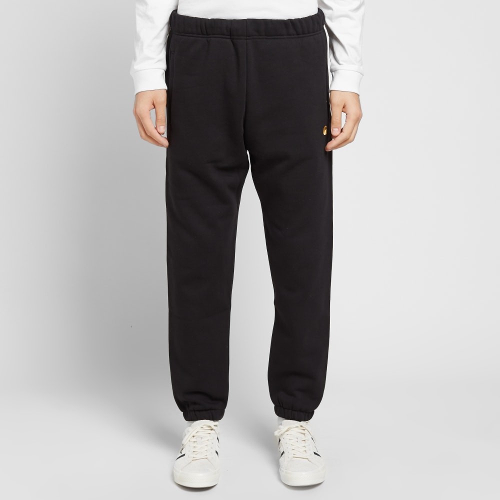 Carhartt Chase Sweatpants 'Black' | MRSORTED