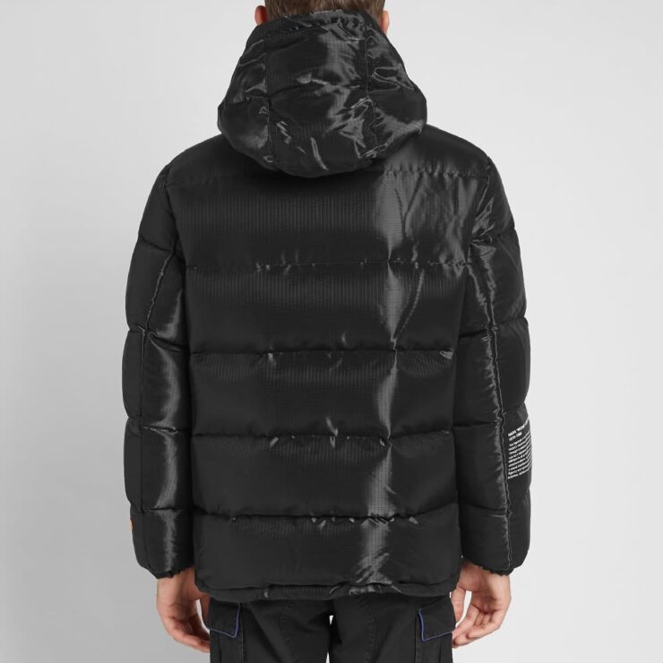 Heron Preston NASA Space Puffer Jacket 'Black' | MRSORTED