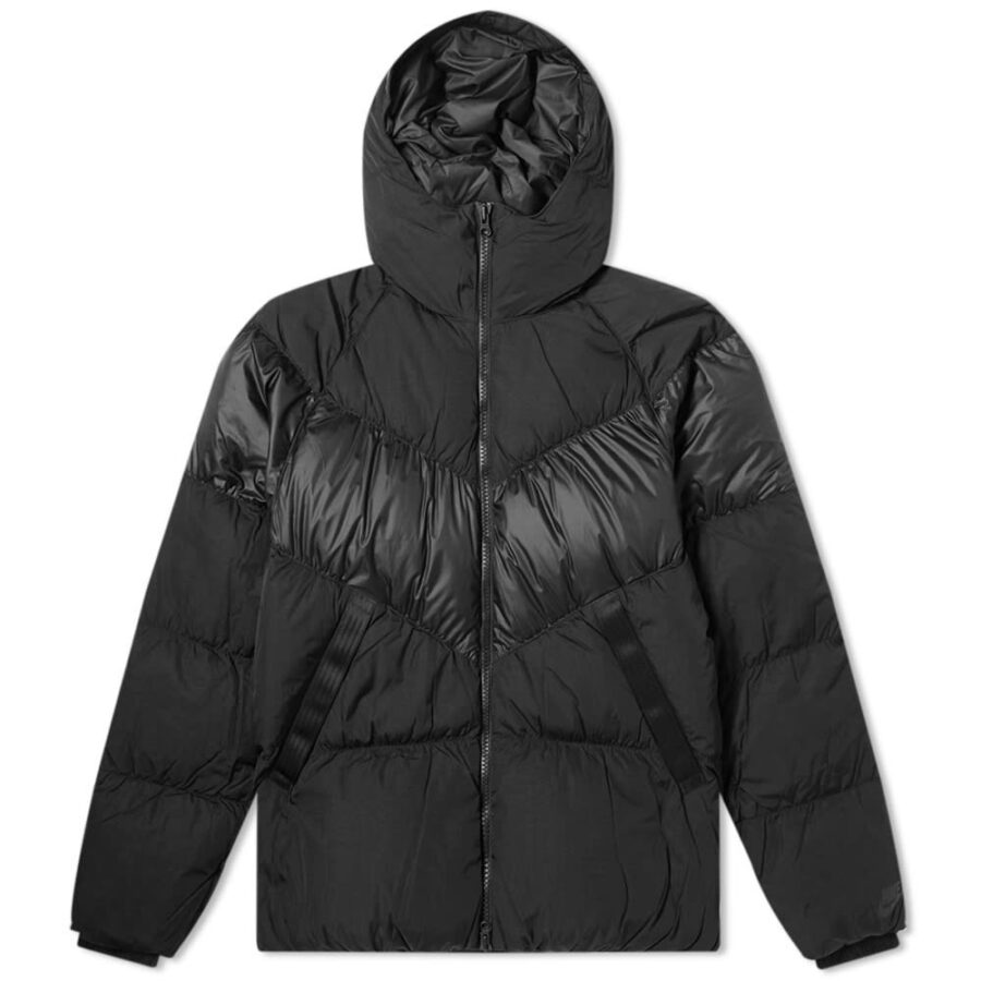 Nike Hooded Down Fill Puffer Jacket 'Black' | MRSORTED
