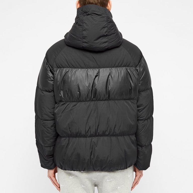 Nike Hooded Down Fill Puffer Jacket 'Black' | MRSORTED