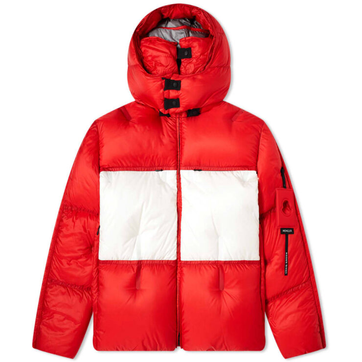 Moncler Genius x 5 Craig Green Coolidge Puffer Jacket ‘Grey, White & Red’