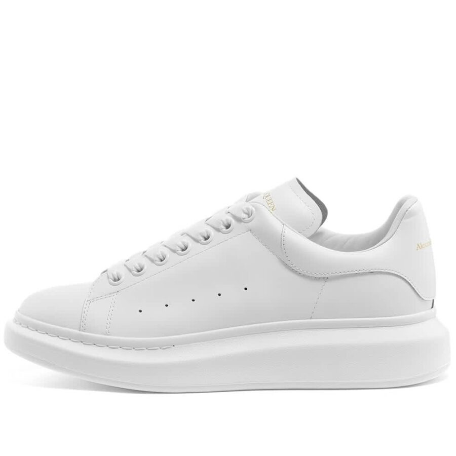 Alexander McQueen Wedge Sole Sneakers 'White' | MRSORTED