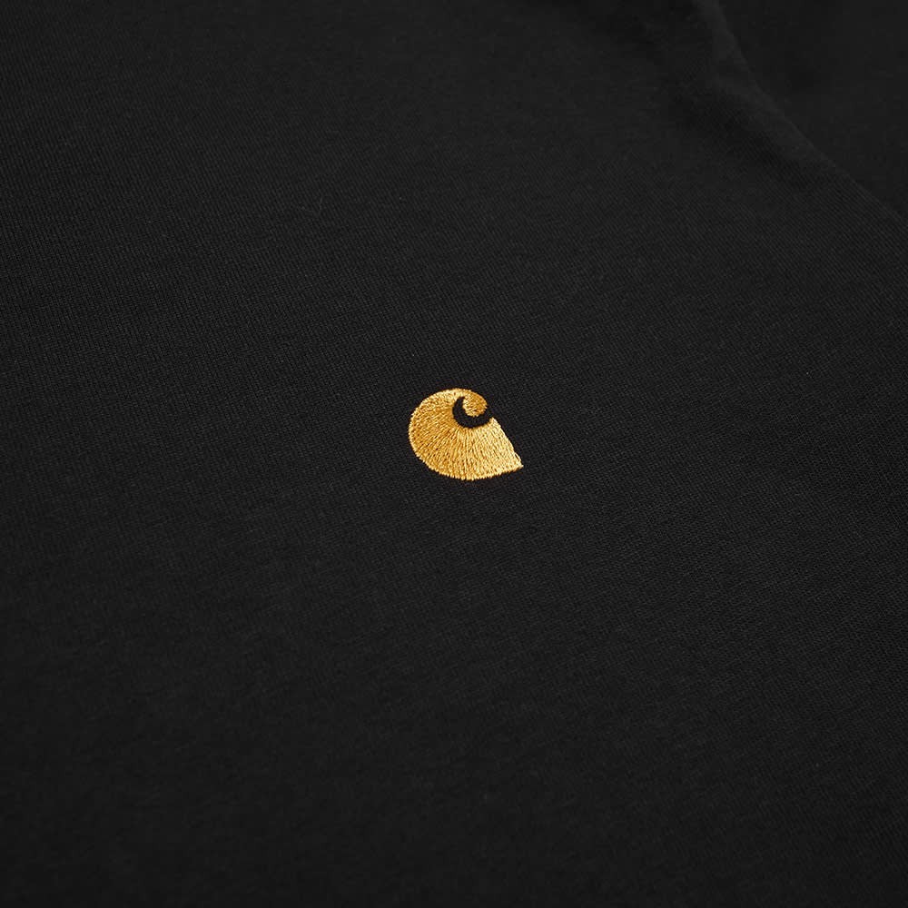 Carhartt WIP Chase T-Shirt 'Black & Gold' | MRSORTED