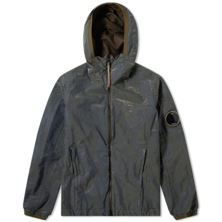 C.P. Company P.RI.S.M Garment Dyed Zip Arm Lens Jacket 'Blue'