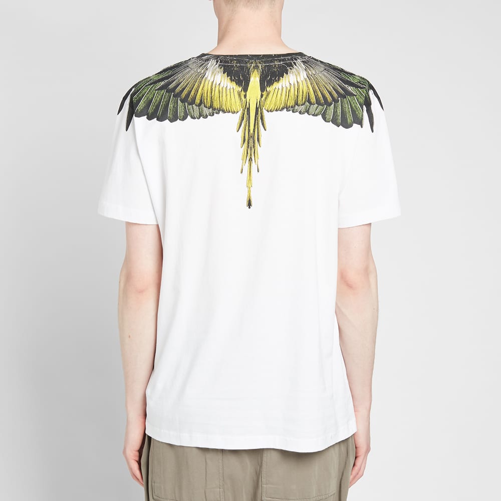 Marcelo Burlon Yellow Wings T-Shirt 'White' | MRSORTED