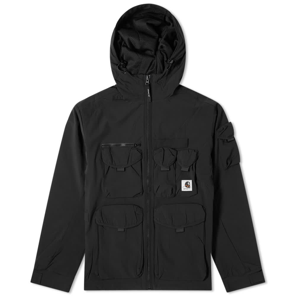 Carhartt WIP Hayes Hooded Jacket 'Black' | MRSORTED