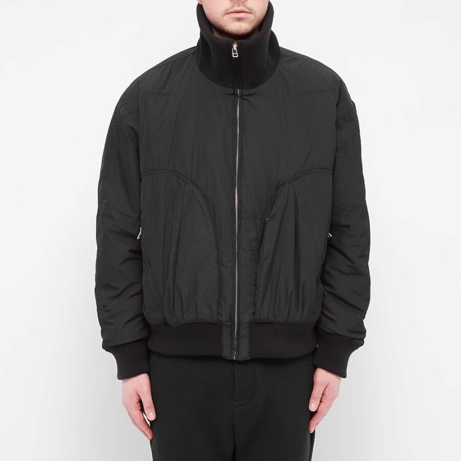 Cav Empt Zipped Bomber Jacket 'Black' | MRSORTED