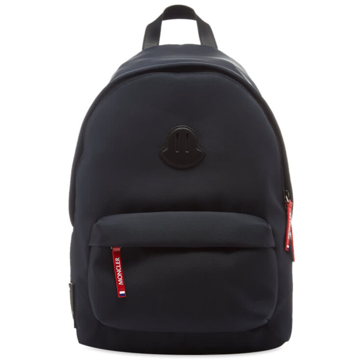 Moncler Pierrick Logo Backpack 'Navy'