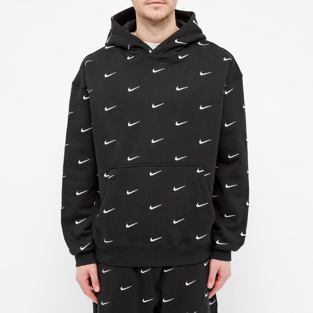 nike over logo hoodie