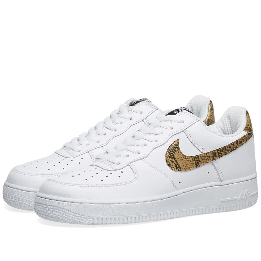 nike air force 1 low retro ivory snake