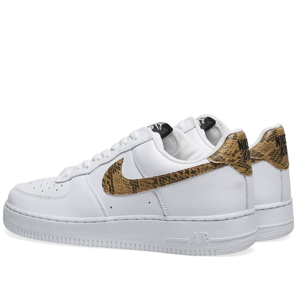 nike air force 1 low retro ivory snake