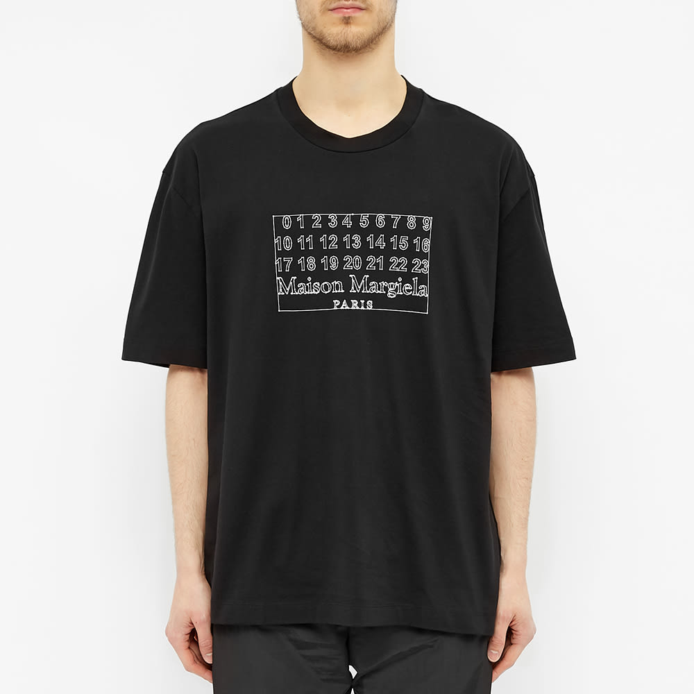 Maison Margiela 10 Numeric Logo T-Shirt 'Black' | MRSORTED