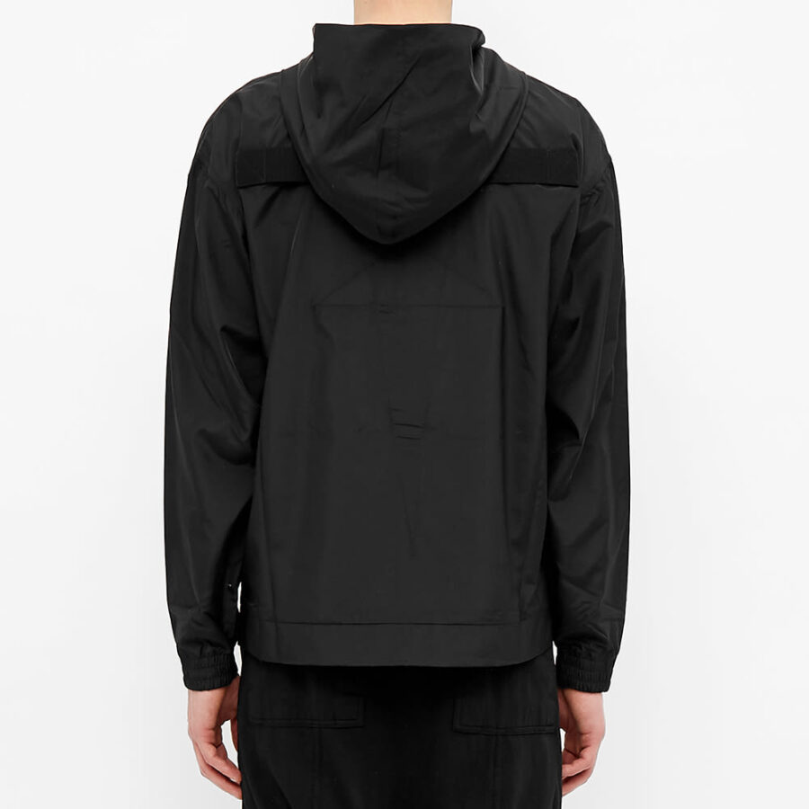 Rick Owens x Champion Reverse Weave Hooded Windbreaker 'Black' | MRSORTED