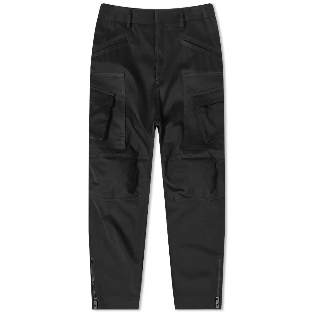 Neil Barrett Zip Combat Cargo Pants 'Black' | MRSORTED