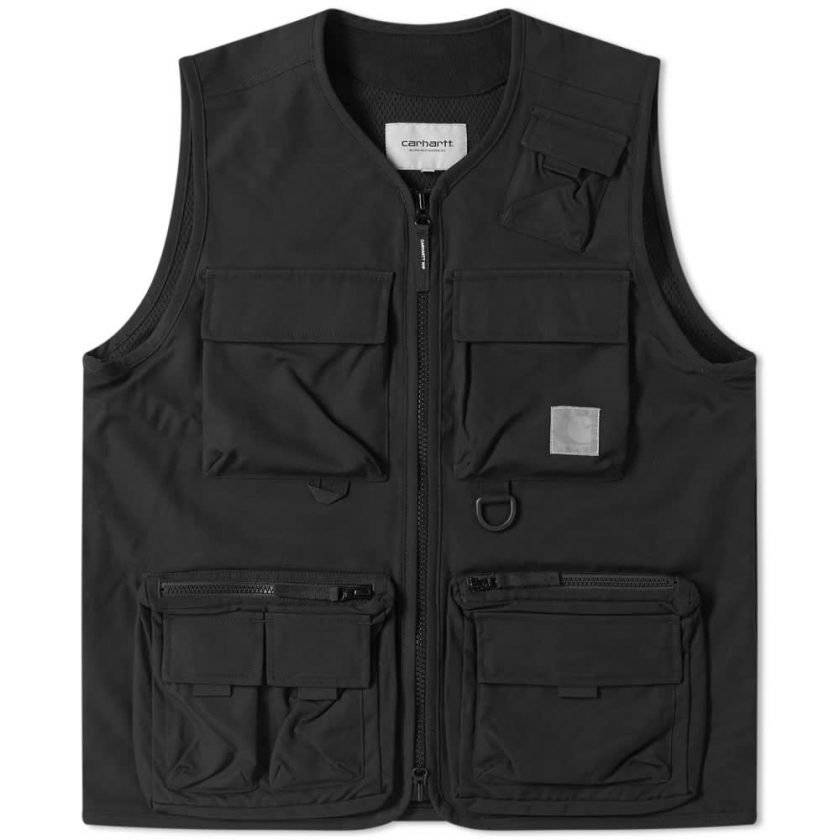 Carhartt WIP Elmwood Vest 'Black' | MRSORTED