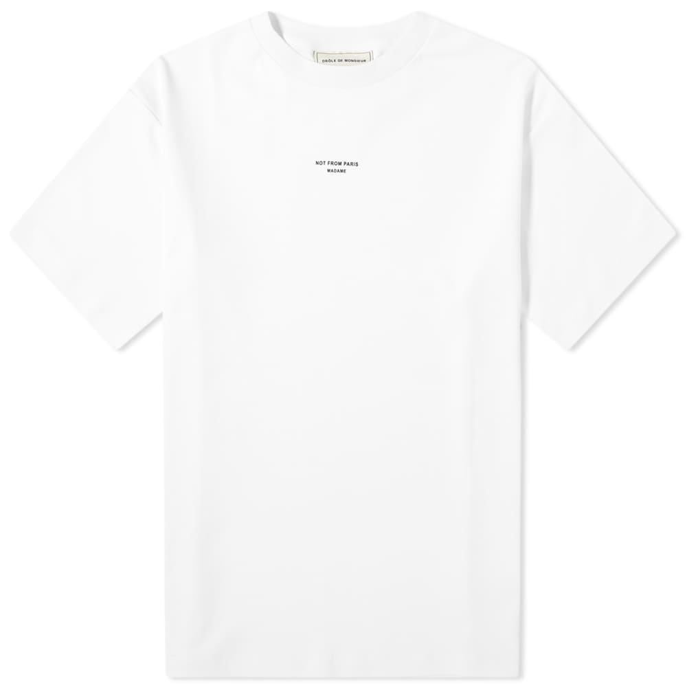 Drôle de Monsieur Classic T-Shirt 'White' | MRSORTED