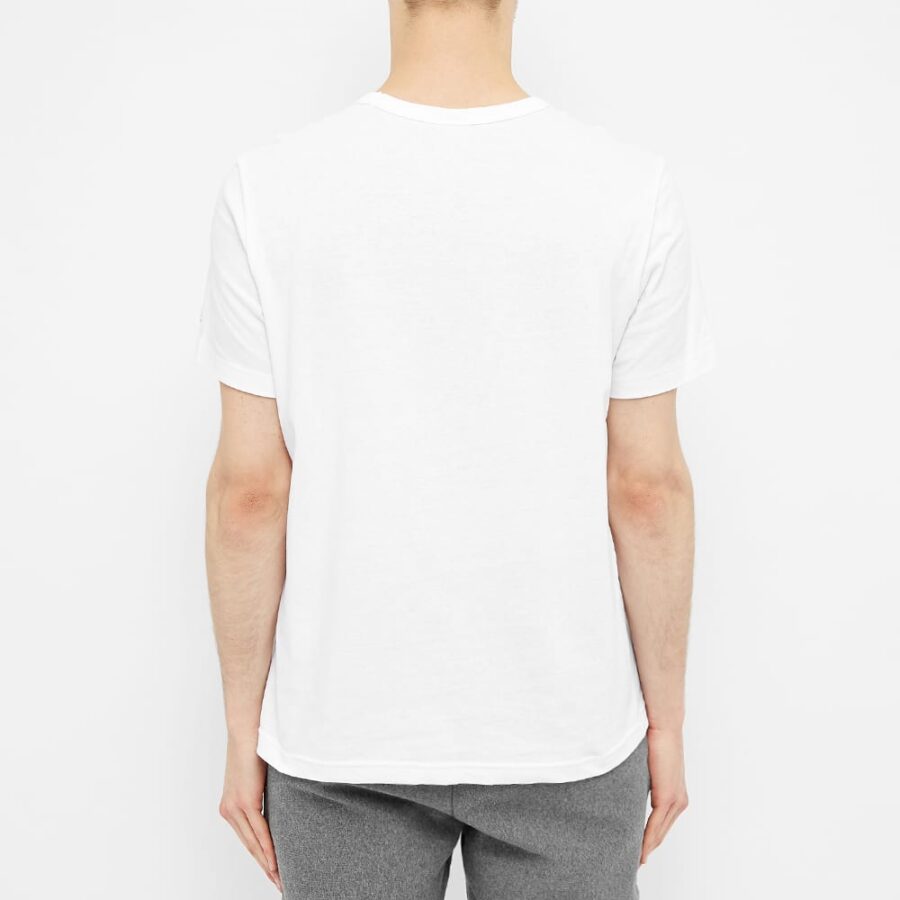 Champion Reverse Weave Sleeve Logo T-Shirt 'White' | MRSORTED