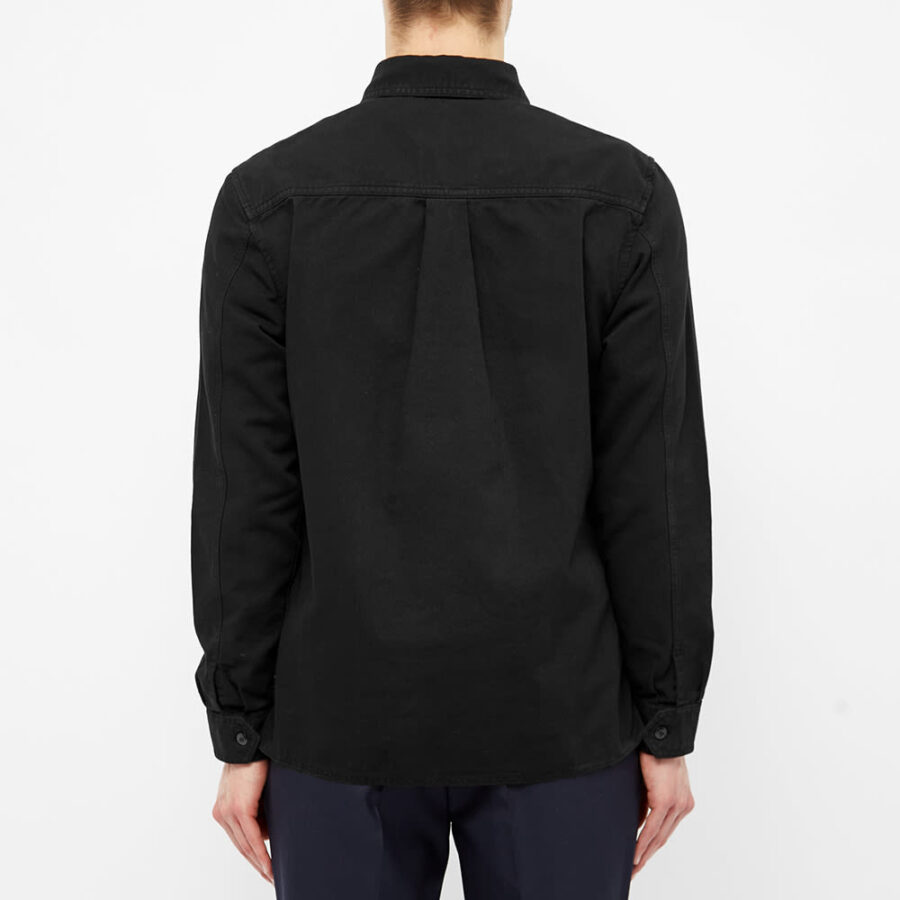 Ami 2 Pocket Overshirt 'Black' | MRSORTED