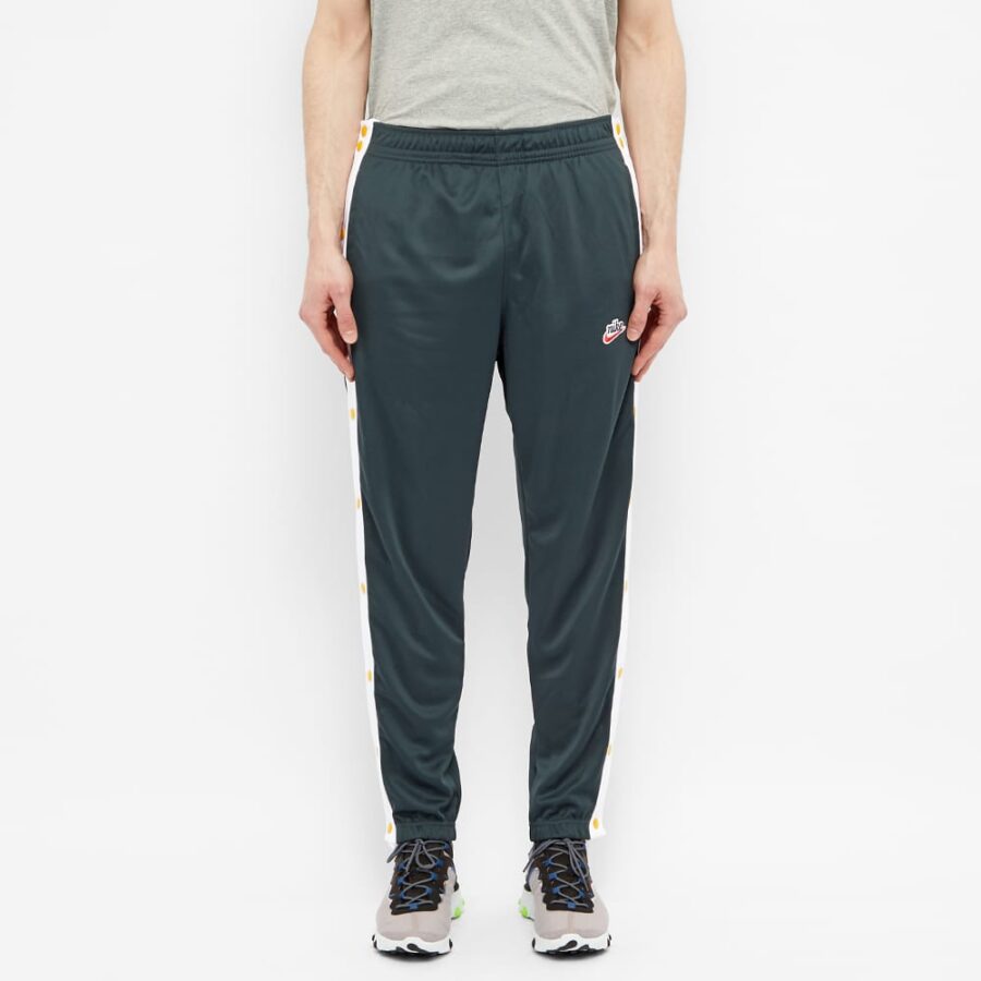 Nike Heritage Popper Trackpants 'Seaweed & White' | MRSORTED