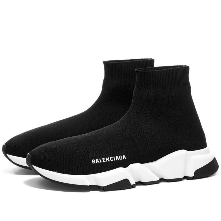 Balenciaga Speed Runner Sneakers 'Black & White' | MRSORTED