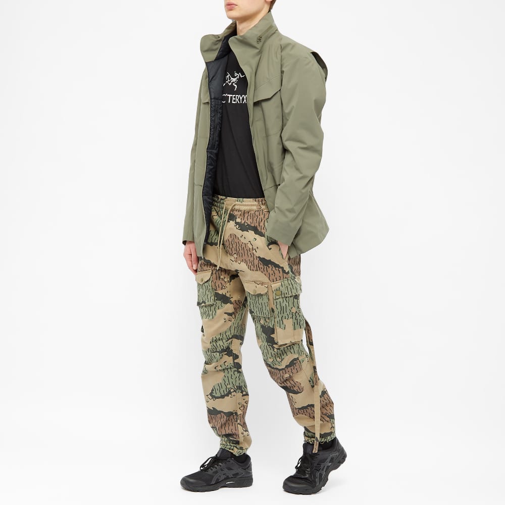 maharishi cargo track pants