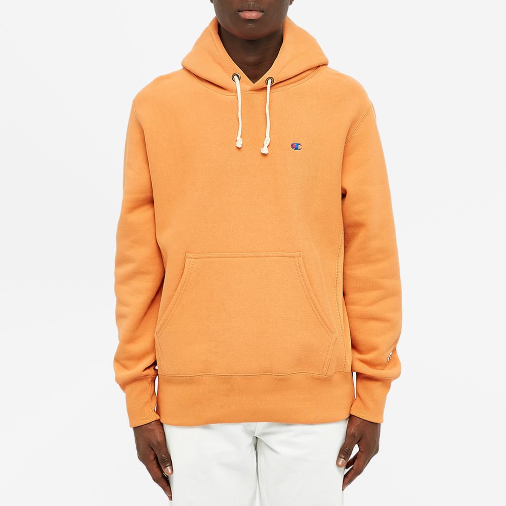 caramel champion hoodie