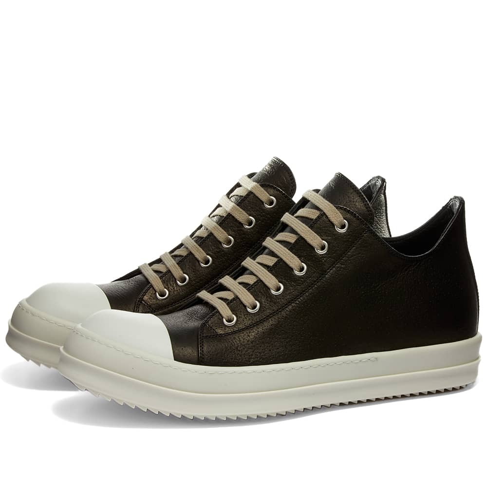 Rick Owens Low Sneakers 'Black & White' | MRSORTED