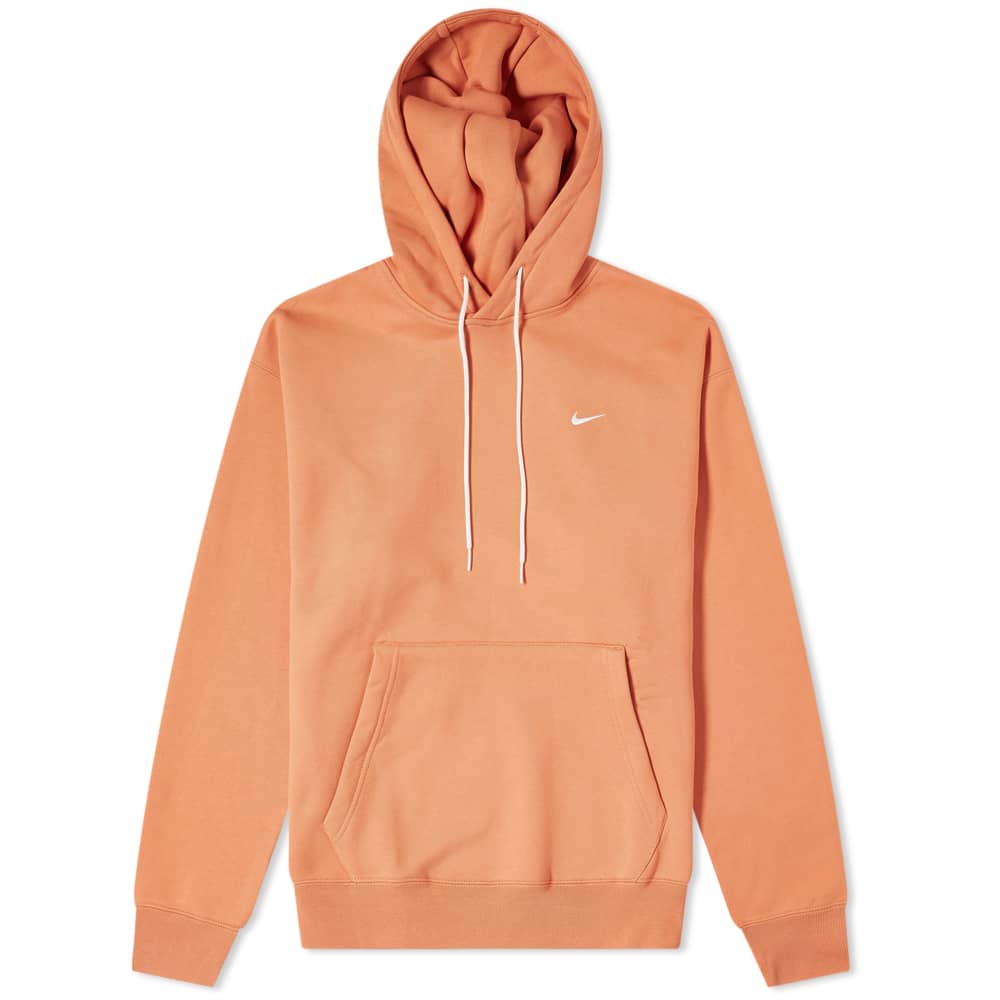 Nike Lab NRG Essential Fleece Hoody Nike NRG Hoodie Healing Orange