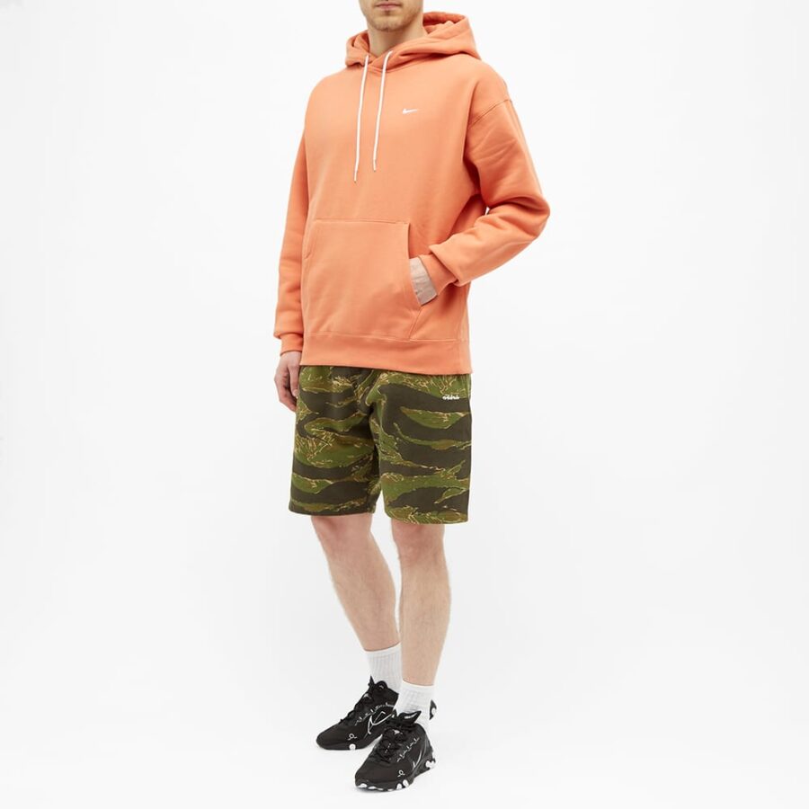 Nike Lab NRG Essential Fleece Hoody Nike NRG Hoodie Healing Orange