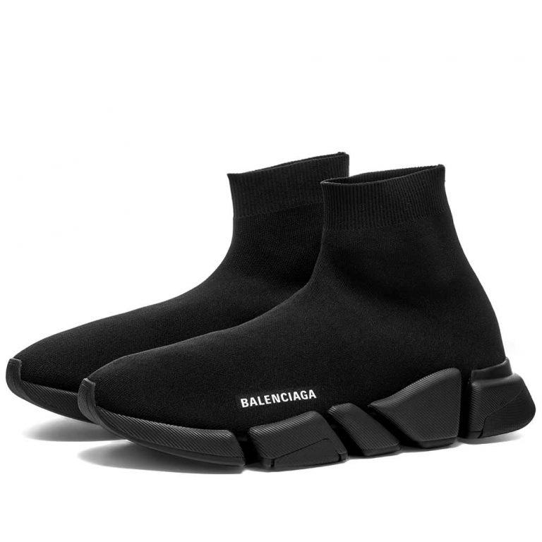 balenciaga speed runner black