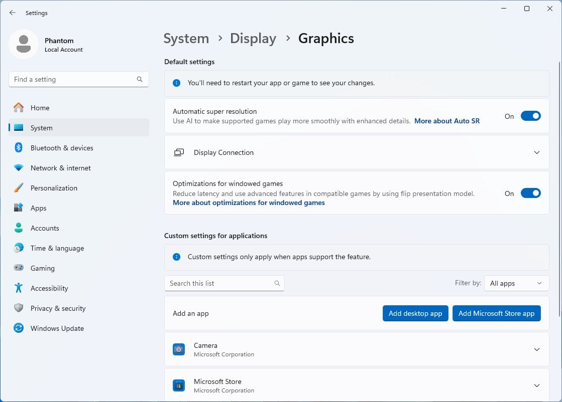 Microsoft's DirectSR: Simplifying Upscaling for Windows 11 and Beyond