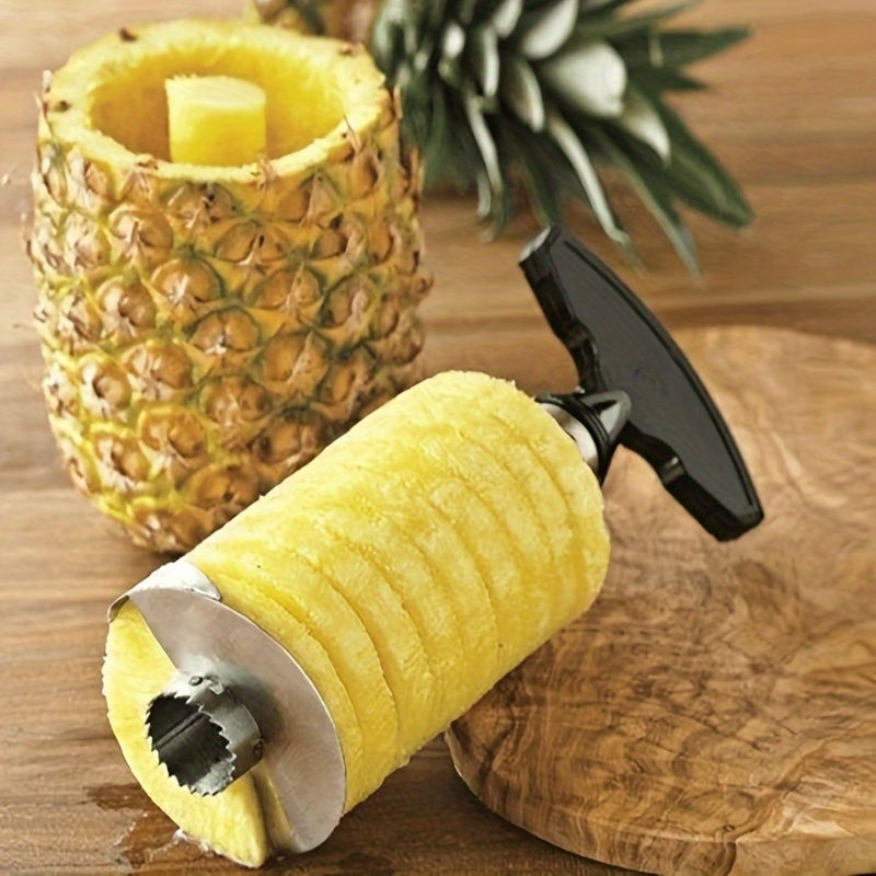Éplucheur Trancheur d'Ananas en Acier Inoxydable pour Cuisine Professionnelle