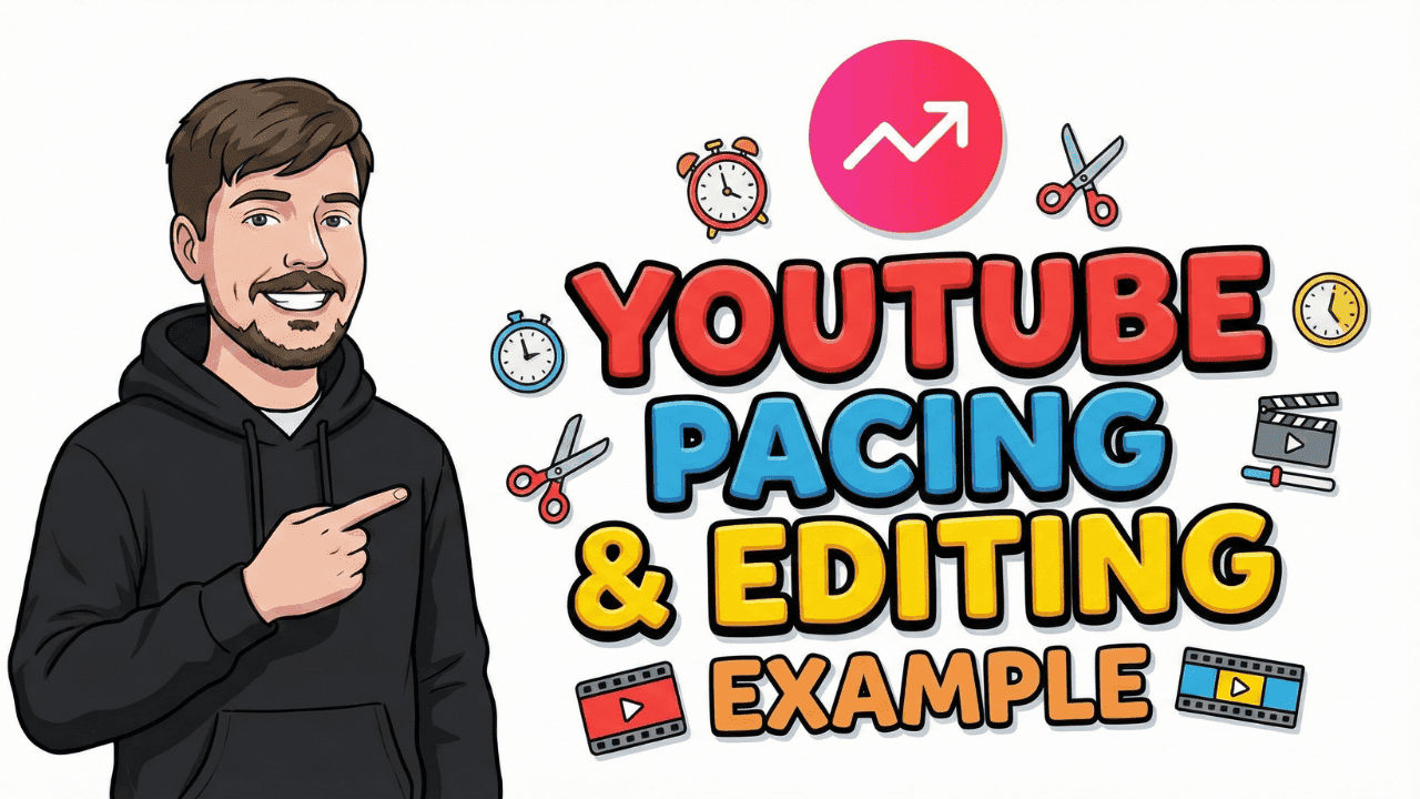 YouTube pacing and editing example