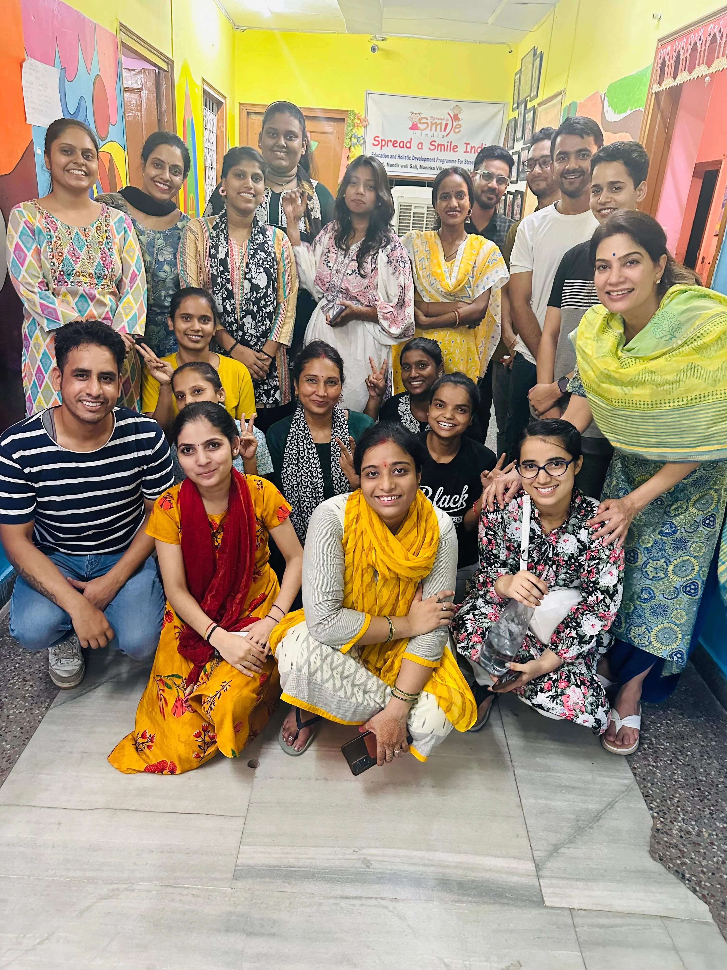 Spread Smile India team
