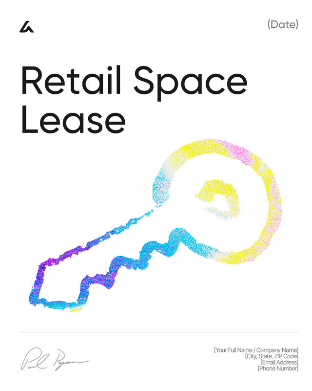 Retail Space Lease Template: Store Terms, Rent and Use