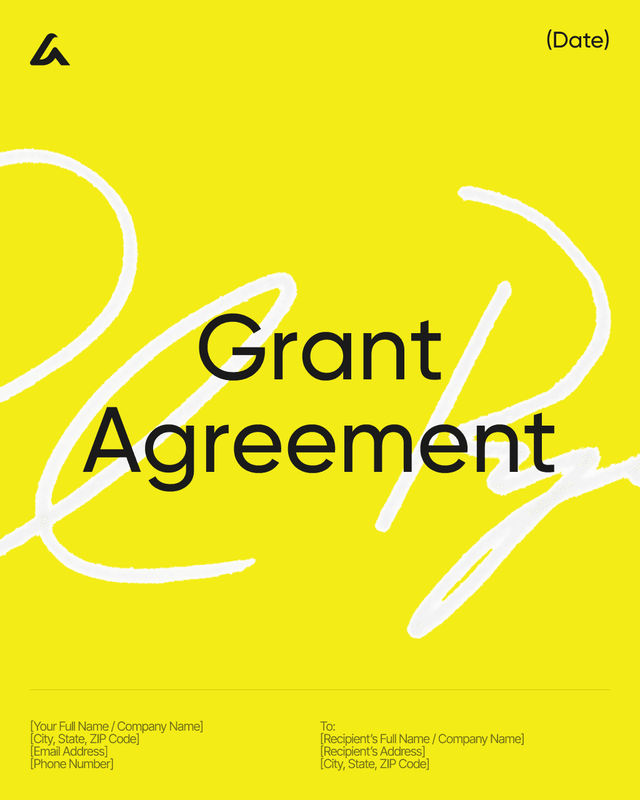 Grant Agreement Template: Funding, Deliverables & Reporting
