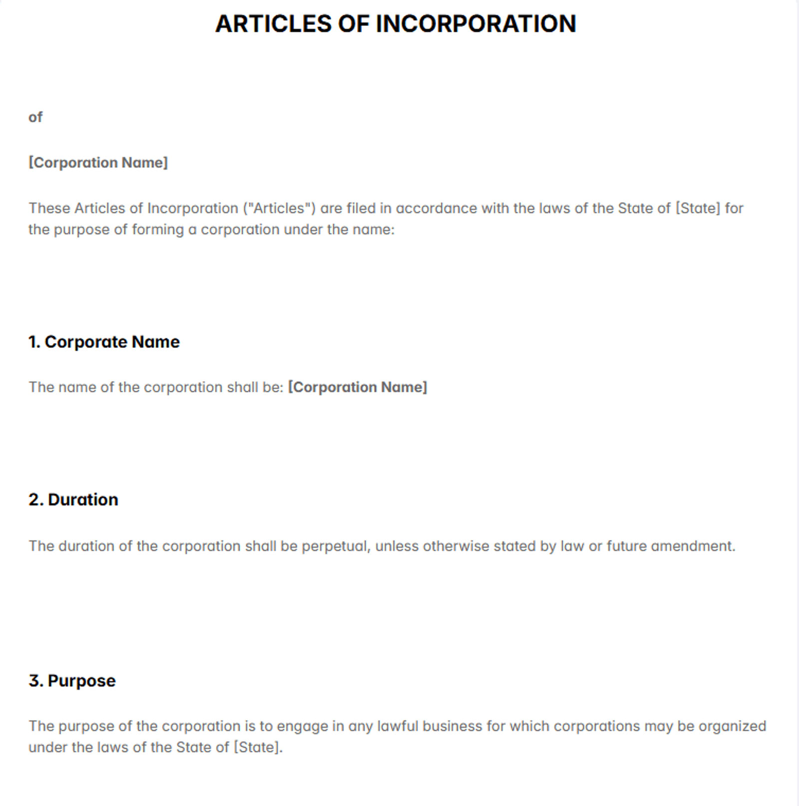 Articles of Incorporation: Why Small Businesses Need Them