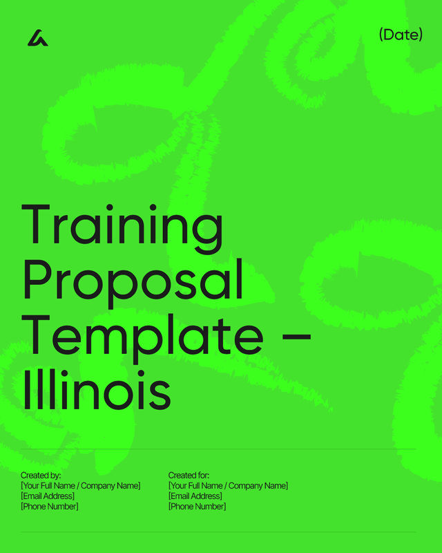 Training Proposal Template – Illinois