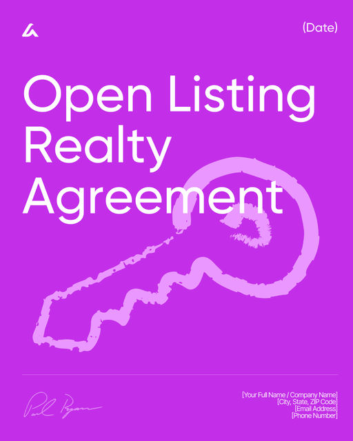 Open Listing Realty Agreement