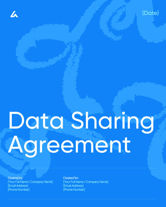 Data Sharing Agreement Template: Security & Restrictions