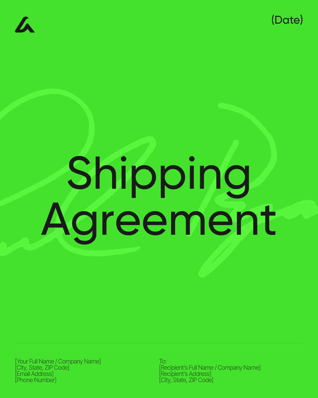 Shipping Agreement Template: Rates, Liability and Claims
