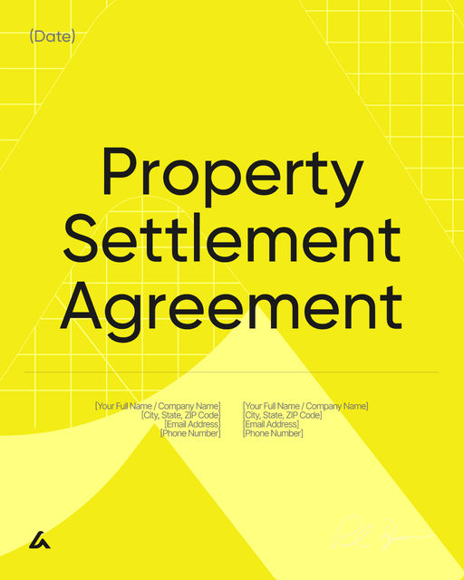 Property Settlement Agreement