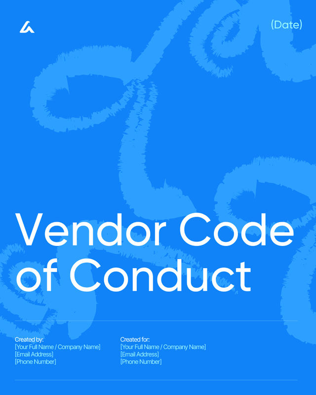 Vendor Code of Conduct Template: Ethics, Labor & Compliance