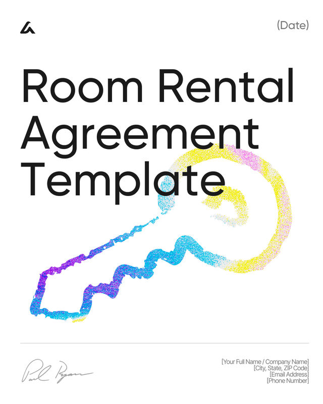 Room Rental Agreement Template: Rent, House Rules & Deposit PDF