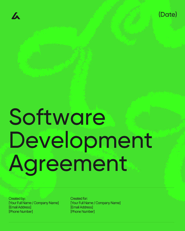 Software Development Agreement Template: IP and Delivery