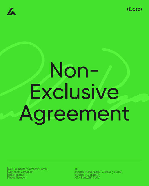 Non-Exclusive Agreement