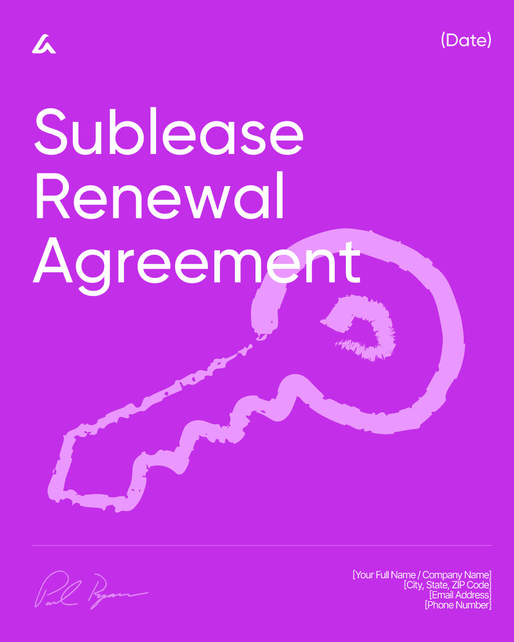 Sublease Renewal Agreement